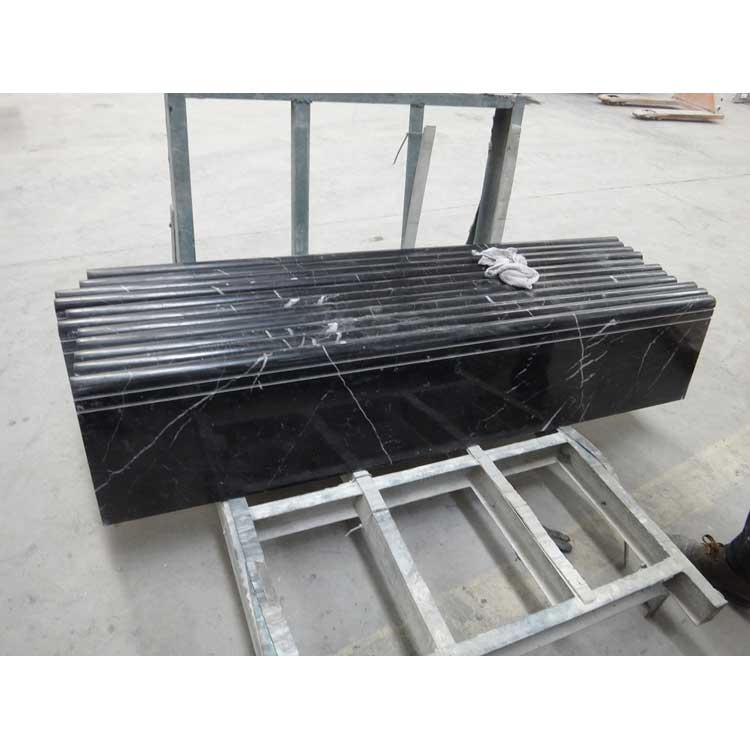 Negro Marquina Black Marble Stairs Step