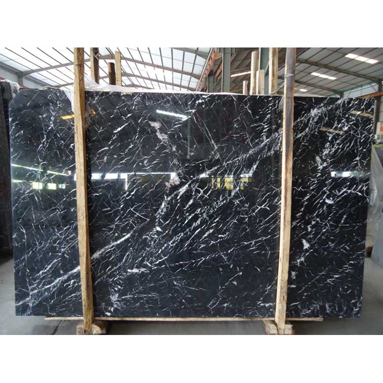 Negro Marquina Slabs More Lines
