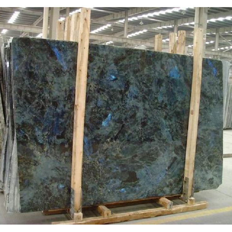 Dark Color Labradorite Blue Granite Slabs