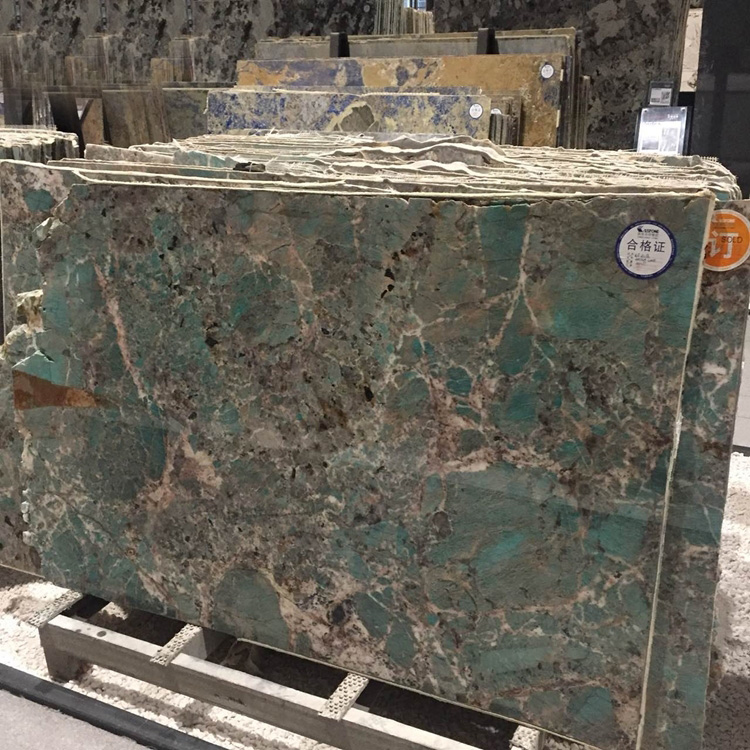 Amazonite Green Granite Slabs