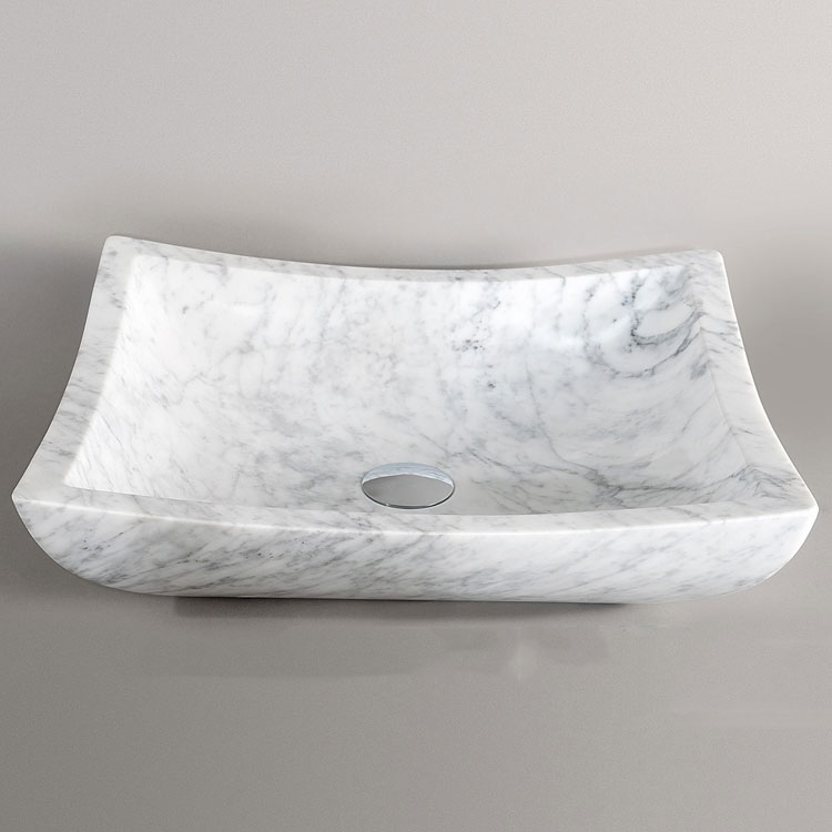 New Design Natural Stone Vanity Sink Marb
